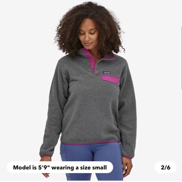 Women's Lightweight Synchilla Snap-T Fleece Pullover, Size Medium - Picture 2 of 11